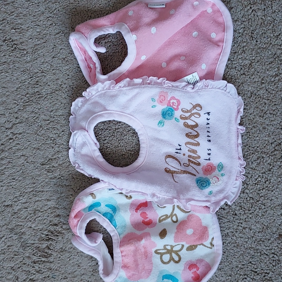 Baby Girl Bibs Gerber Brand